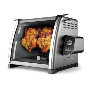 ronco showtime modern edition rotisserie oven, extra large, stainless