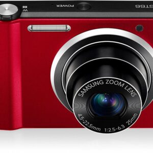 Samsung ST66 16 MP Compact Digital Camera - Red (EC-ST66ZZBPRUS)