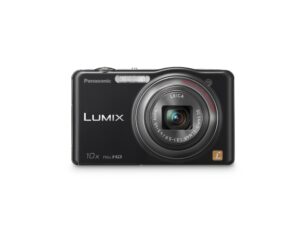 panasonic lumix sz7 14.1 mp high sensitivity mos digital camera with 10x optical zoom (black)