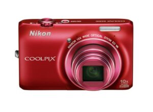 nikon digital camera coolpix s6300 red s6300rd