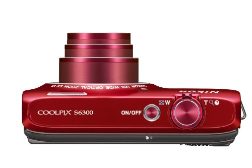 Nikon Digital Camera COOLPIX S6300 Red S6300RD