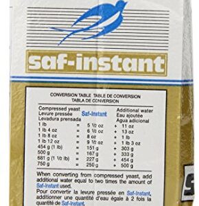 LeSaffre Saf-Instant Yeast, Gold, 1 Pound