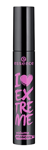 essence | I Love Extreme Volume Mascara | Paraben Free | Cruelty Free | Black (Pack of 1, Volume)