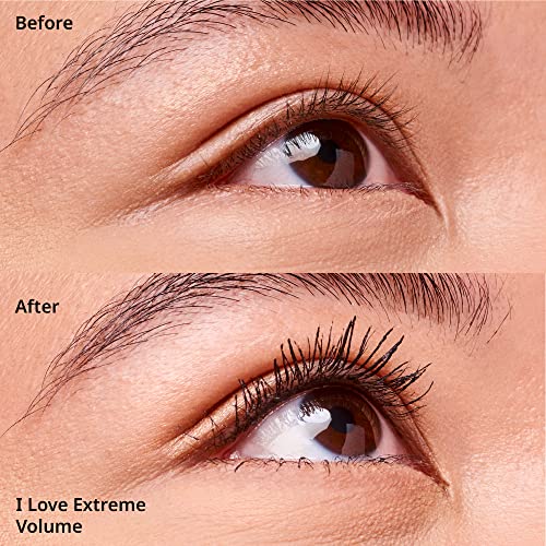 essence | I Love Extreme Volume Mascara | Paraben Free | Cruelty Free | Black (Pack of 1, Volume)