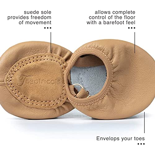 Theatricals Leather Half Sole Tan M T8970