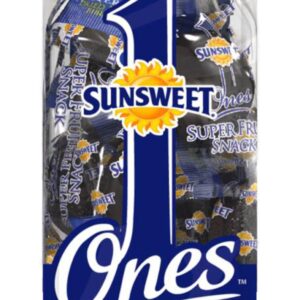 Sunsweet Gold Label Ones Super Select California Individually Wrapped Prunes 6.0 Ounces (Pack of 2)(Packaging May Vary)