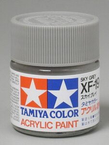tamiya xf-19 81319 sky grey 23ml acrylic new in bottle