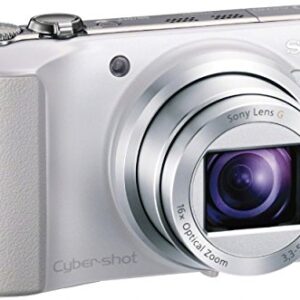 SONY Cyber-shot HX10V (18.2MP/x16 Optical zoom) White - International Version (No Warranty)