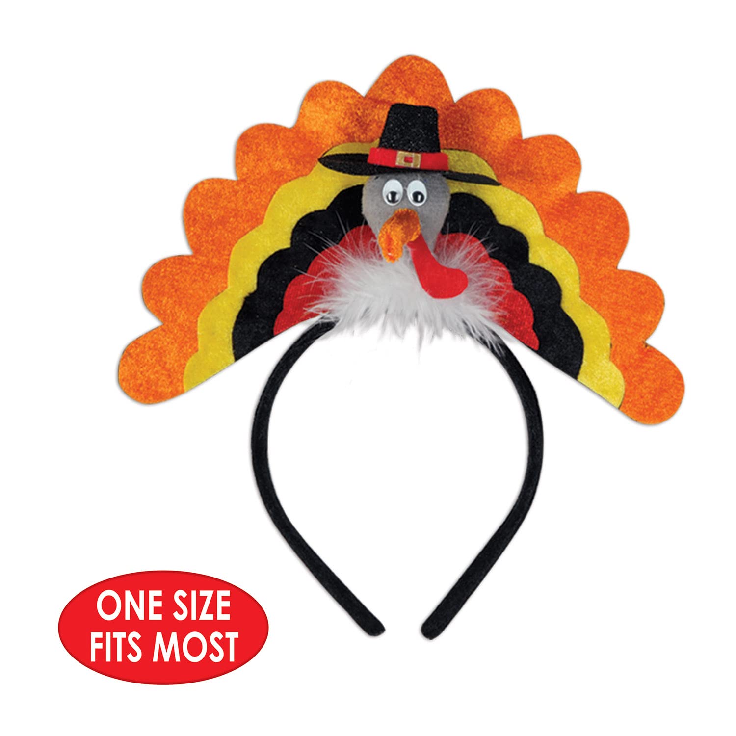 Turkey Headband Party Accessory (1 count) (1/Pkg)