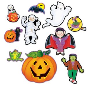 beistle assorted halloween cutouts