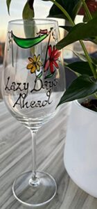 retirement gift wine glass