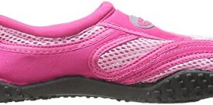 Womens Water Shoes Aqua Socks Pool Beach ,Yoga,Dance and Exercise (8, Fuchsia/Pink 1185L)