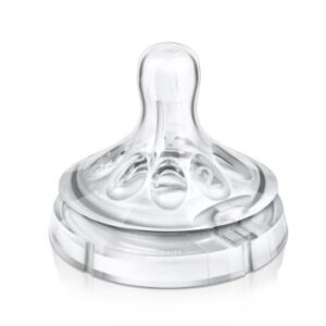 Philips AVENT BPA Free Natural Slow Flow Nipples, 2-Pack.