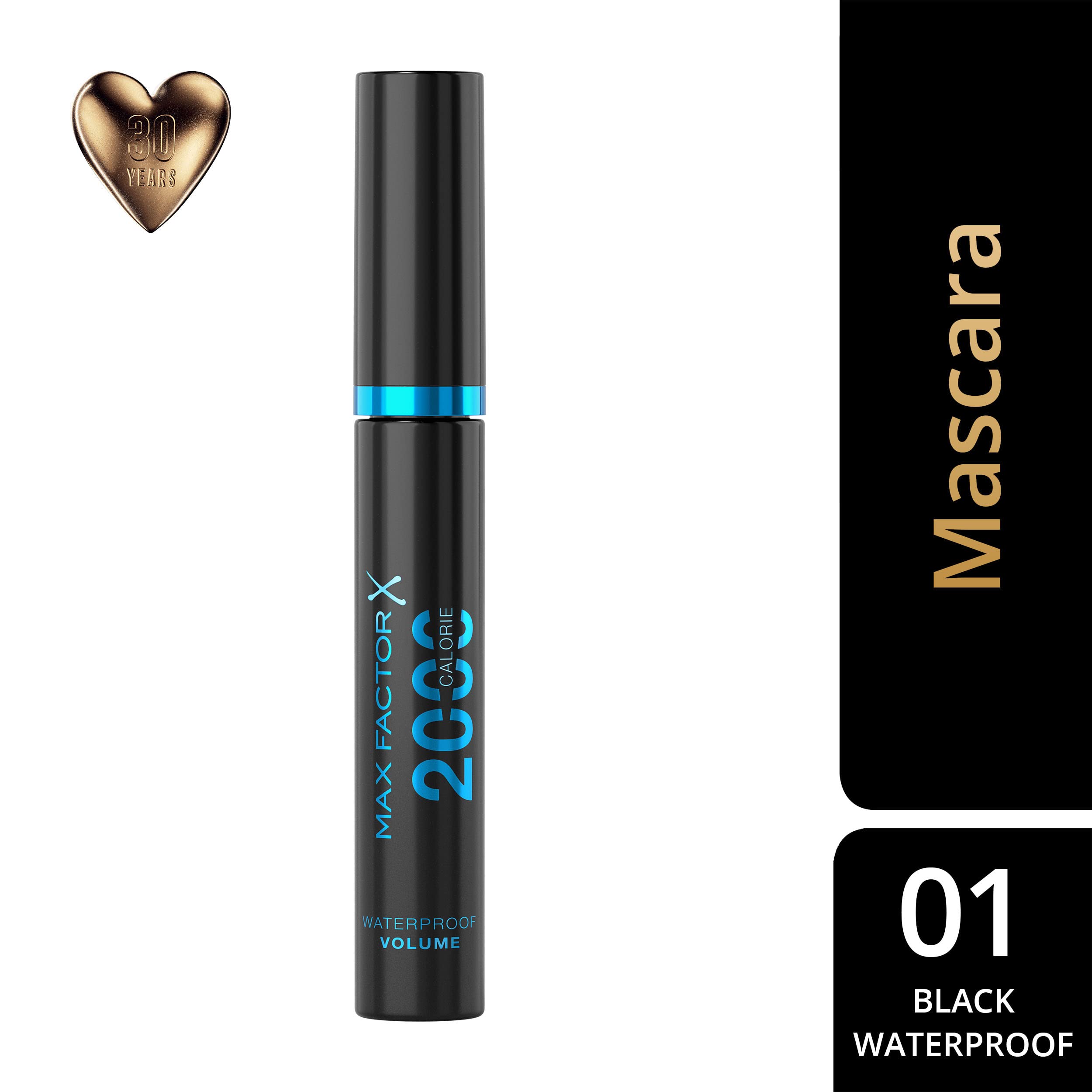 2000 Calorie Mascara Waterproof - Black by Max Factor for Women - 9 ml Mascara