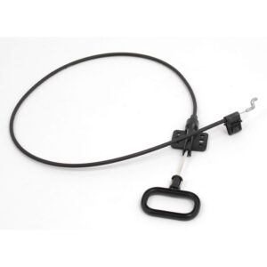 recliner parts: 38 1/4" black d ring pull cable assembly
