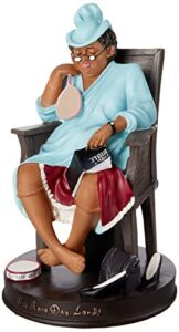 african american expressions - one more day, lord figurine (5.25" x 5.25" x 7.5") f1md-01