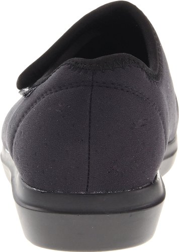 Propét Womens Cush 'N Foot Slipper, Black, 9 US