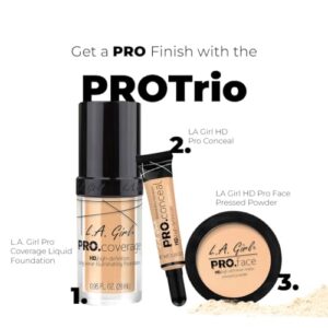 L.A. Girl Pro Concealer, Natural, 0.28 Ounce (LAX-GC972-A)