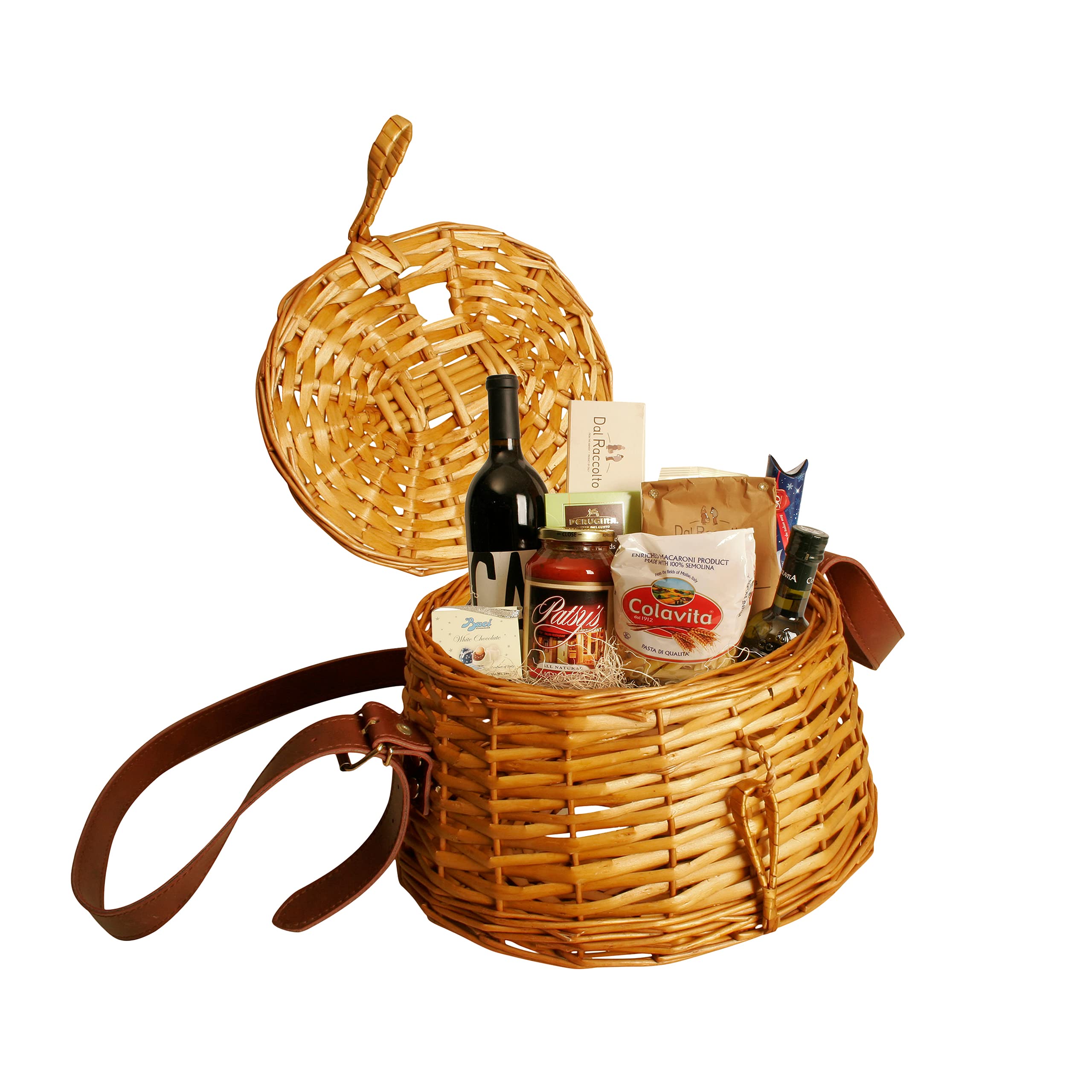 wald imports Willow Creel - Rattan Basket - Woven Baskets for Storage - Decorative Wicker Baskets