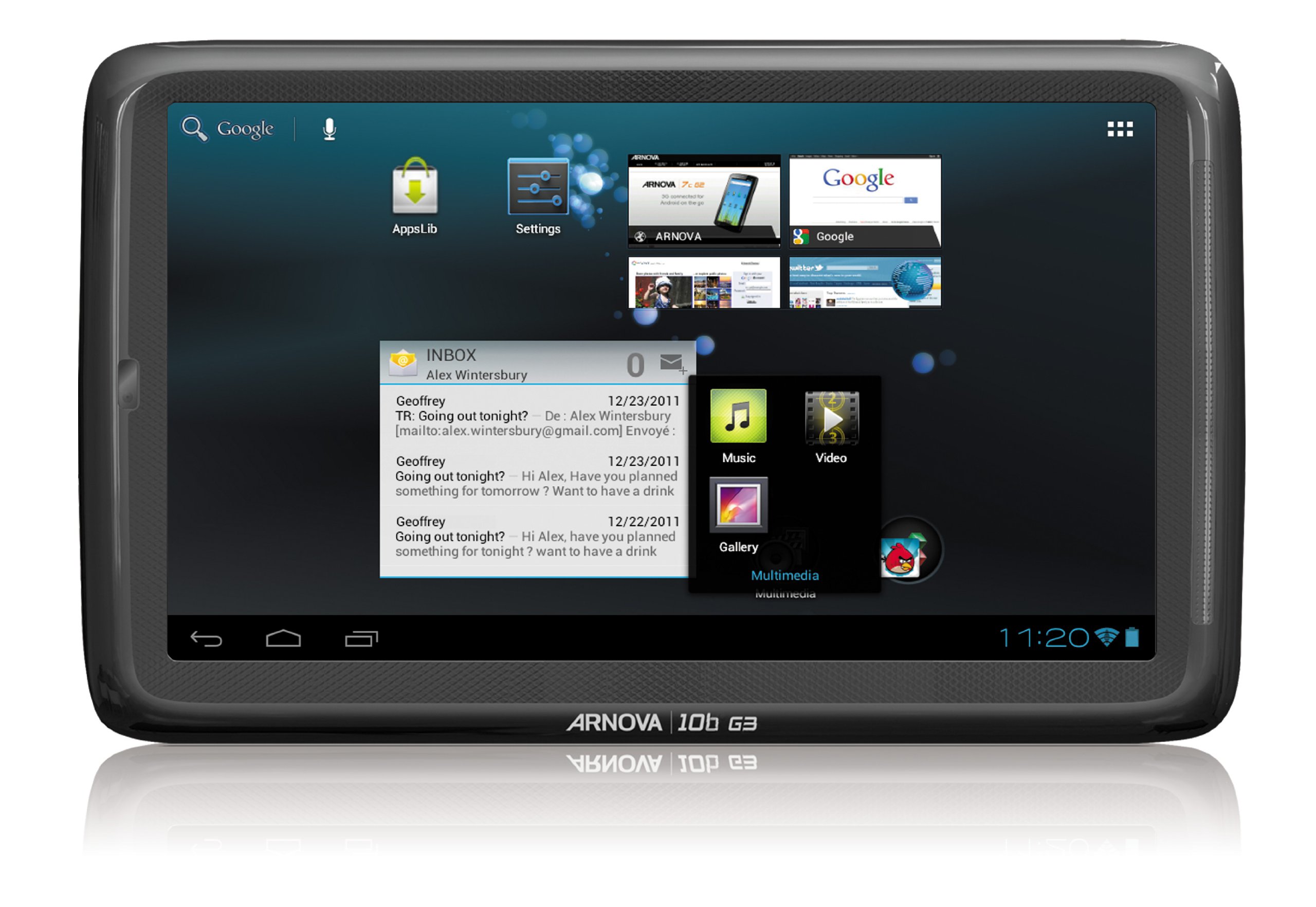 ARNOVA 10b G3 4GB 10-Inch ICS Tablet (Black)