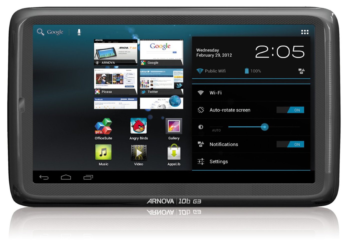 ARNOVA 10b G3 4GB 10-Inch ICS Tablet (Black)