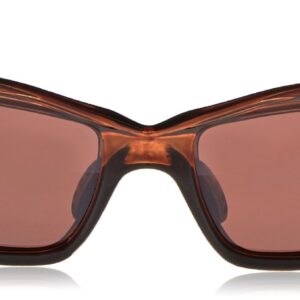 Crossfire 21126 Infinity Premium Safety Glasses, HD Brown Polarized Lens - Crystal Brown Frame, Regular