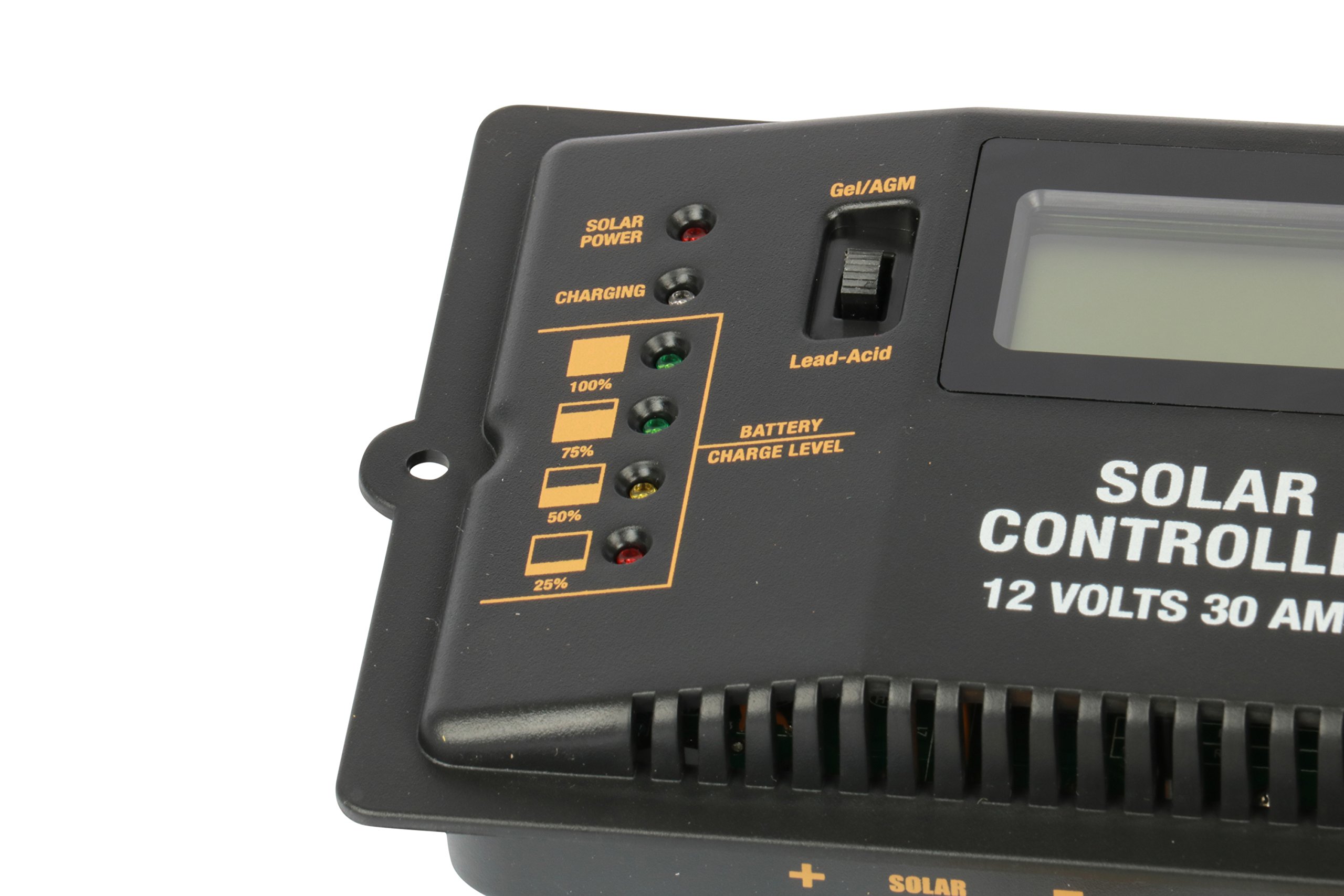 WirthCo 23125 Battery Doctor 30 Amp 12V Solar Controller