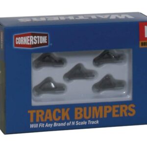 Walthers, Inc. ups Track Bumper, Dark Gray, 8