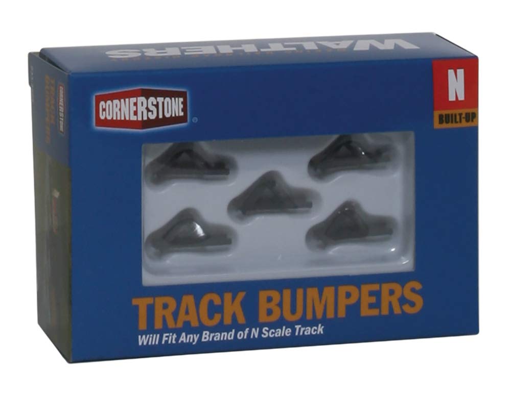 Walthers, Inc. ups Track Bumper, Dark Gray, 8