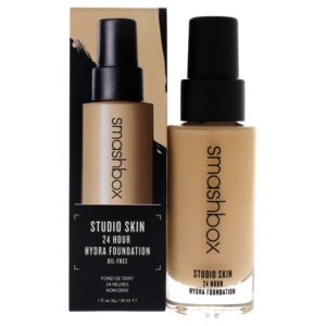 smashbox studio skin 24hr hydra foundation oil free # 1.2 warm 1.0 oz (fair light)