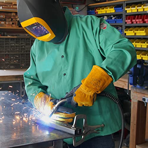 Revco Industries BM88L BSX BM88 Extreme Pig Skin MIG Welding Gloves, Large