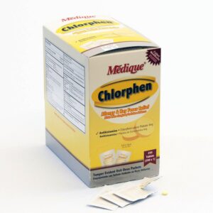 Medique Products 24148 Chlorphen Antihistamine, 250-Packets of 1