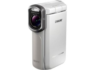 sony handycam waterproof digital hd movie camera hdr-gw77v w?white - international version (no warranty)