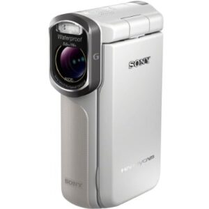 SONY HANDYCAM Waterproof Digital HD Movie Camera HDR-GW77V W?White - International Version (No Warranty)