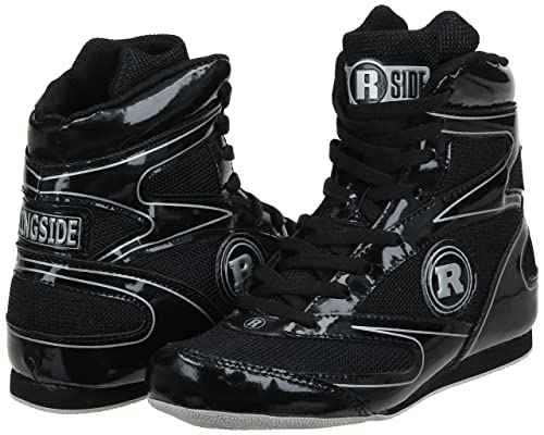 Ringside Diablo Wrestling Boxing Shoes, 10, Black