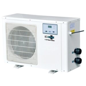 ecoplus commercial grade water chiller, cooler for reservoirs, hydroponics, and aquariums, 1 ½ hp
