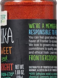 Frontier Culinary Spices Ground Paprika, 1.69-Ounce Bottle