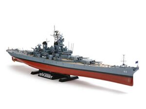 tamiya models us battleship new jersey bb-62 model kit