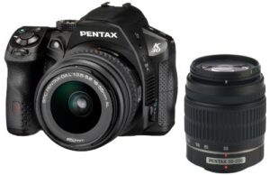 pentax k-30 weather-sealed 16 mp cmos digital slr with 18-55mm and 55-300mm lenses (black)
