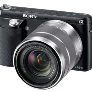 Sony NEX-F3K/B 16.1 MP Mirrorless Digital Camera with 18-55mm Lens (Black)