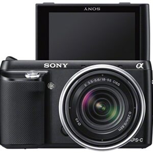 Sony NEX-F3K/B 16.1 MP Mirrorless Digital Camera with 18-55mm Lens (Black)