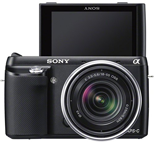 Sony NEX-F3K/B 16.1 MP Mirrorless Digital Camera with 18-55mm Lens (Black)