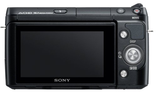 Sony NEX-F3K/B 16.1 MP Mirrorless Digital Camera with 18-55mm Lens (Black)