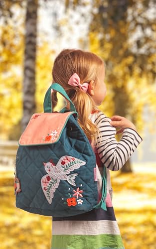 Stephen Joseph Kids' Unisex Toddler Back to School, Quilted Backpack, Construction, One Size