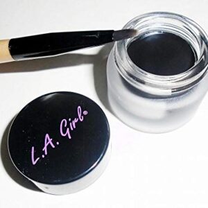 L.A. Girl Gel Liner Kit - Very Black, 0.10 Ounce