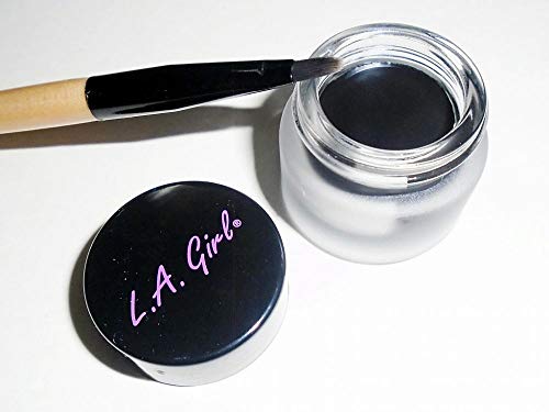 L.A. Girl Gel Liner Kit - Very Black, 0.10 Ounce