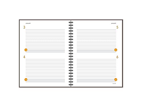 At-A-Glance 80620430 Plan. Write. Remember. Planning Notebook Two Days Per Page 9 3/16 x 11 Gray