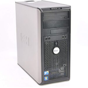 DELL Optiplex, Intel Core 2 Duo 2600 MHz, 500Gig Serial ATA HDD, 2048mb Memory, DVD ROM, Windows XP Professional-Power Cord (Renewed)']