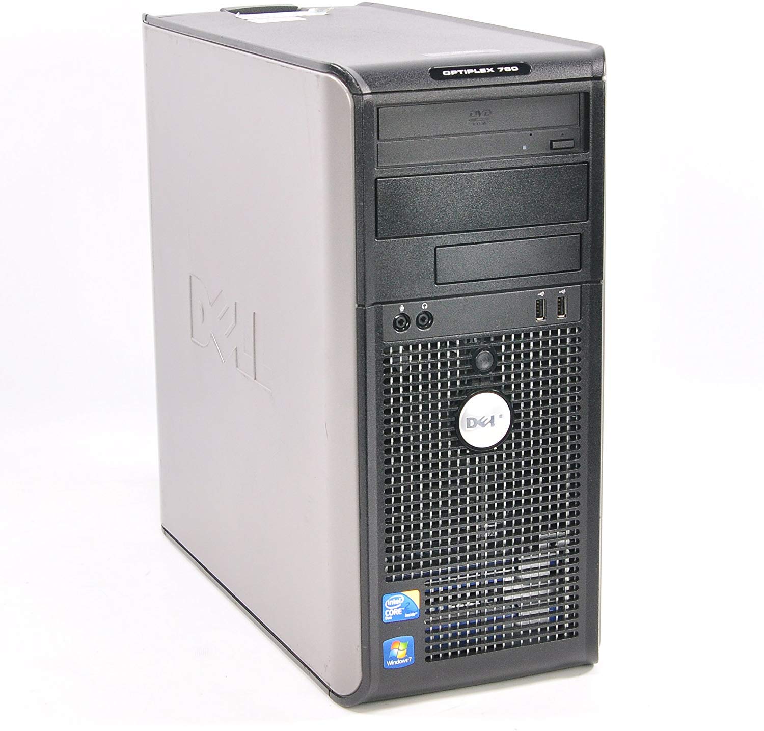 DELL Optiplex, Intel Core 2 Duo 2600 MHz, 500Gig Serial ATA HDD, 2048mb Memory, DVD ROM, Windows XP Professional-Power Cord (Renewed)']