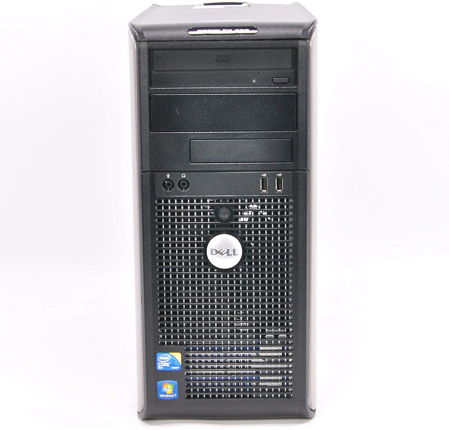 DELL Optiplex, Intel Core 2 Duo 2600 MHz, 500Gig Serial ATA HDD, 2048mb Memory, DVD ROM, Windows XP Professional-Power Cord (Renewed)']